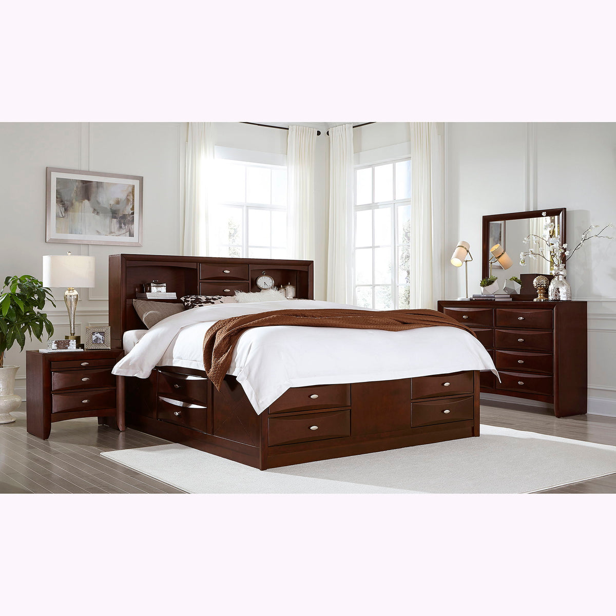 Lucille - Nightstand With Spacious Drawers