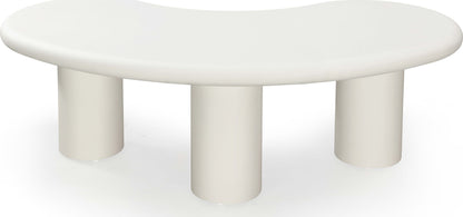 Sven - Tall Wooden Coffee Table - Rice