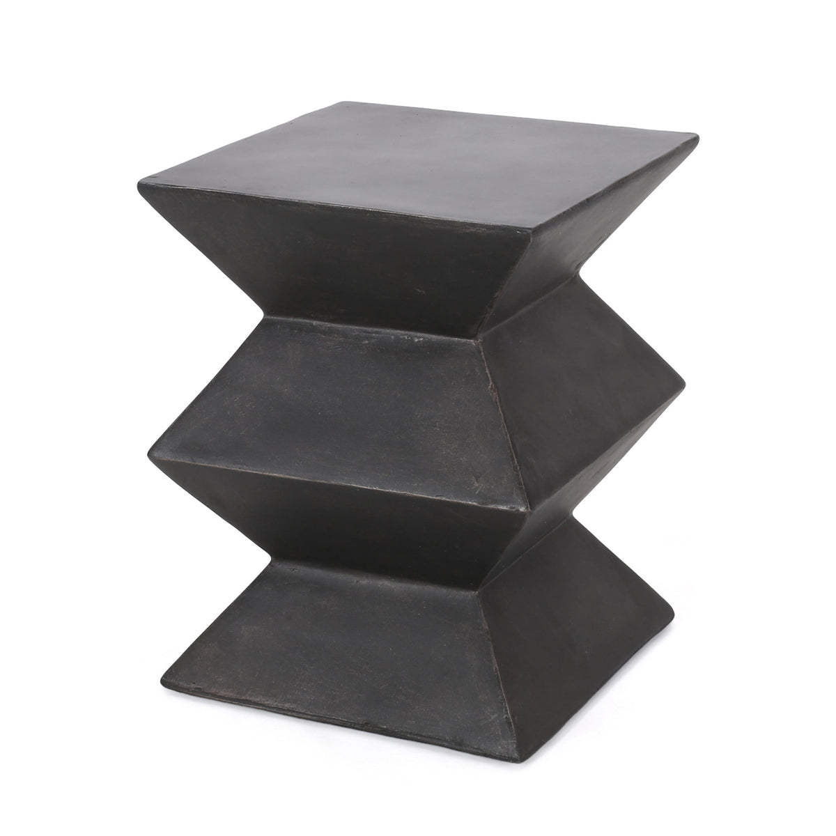 Outdoor Lightweight, Concrete Side Table - Copper