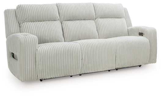 Forest Lake - Power Reclining Sofa With Adj Headrest