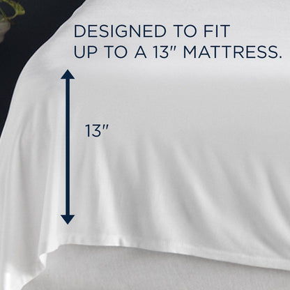 Linens - Tempur Rayon from Bamboo Sheet Set - White