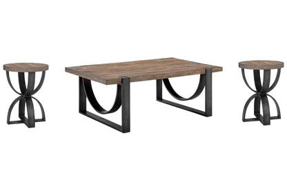 Bowden - Rectangular Cocktail Table Set