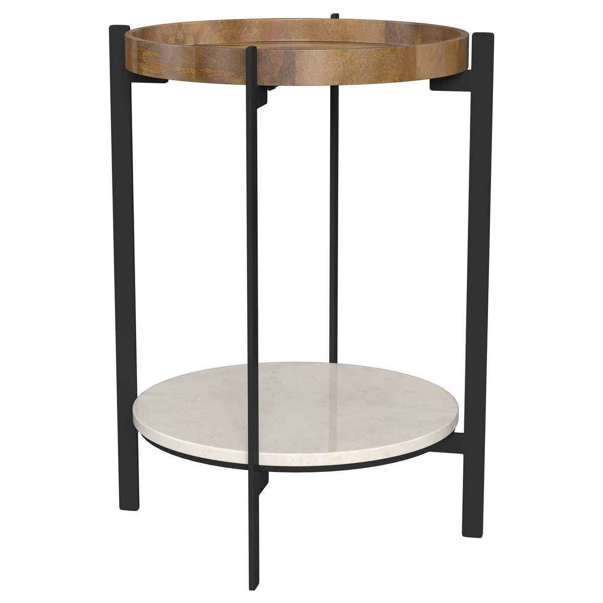 Cowper - Round End Table - Natural