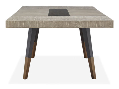 Ryker - Rectangular Dining Table - Nocturn Black And Coventry Gray