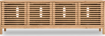 Tanner - Four Door Solid Ash Media Console