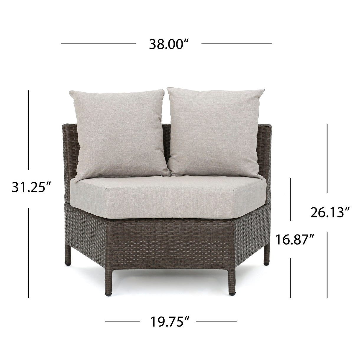 Pt Limon - Modern Outdoor Single Sofa
