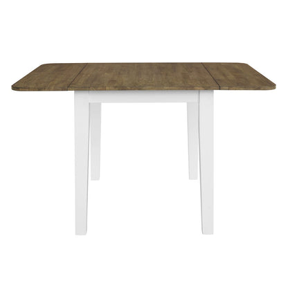 Landale - Drop Leaf Table - Chestnut & White