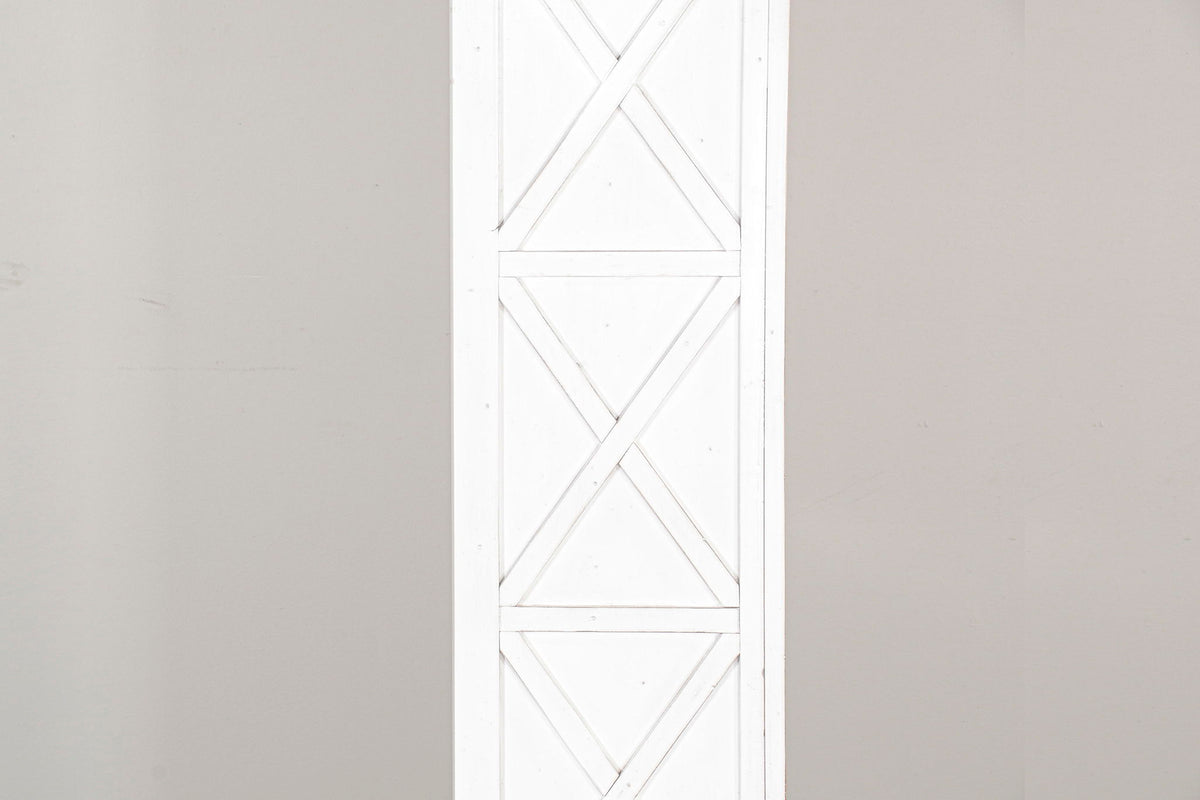 Carriage House - Bookcase / Open - Cottage White / Europen Dark