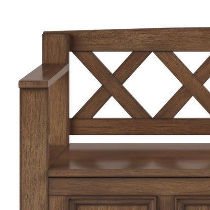 Amherst - Compact Entryway Storage Bench