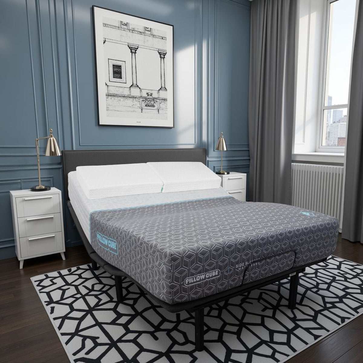 Pillow Cube - 12" Foam Mattress
