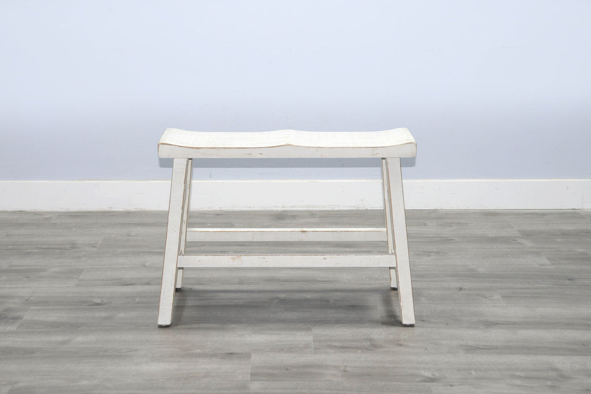 Marina - Bench With Wood Seat