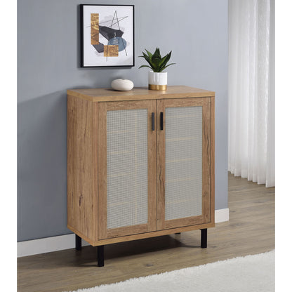 Stagg - 2 Door Shoe Storage Cabinet - Natural
