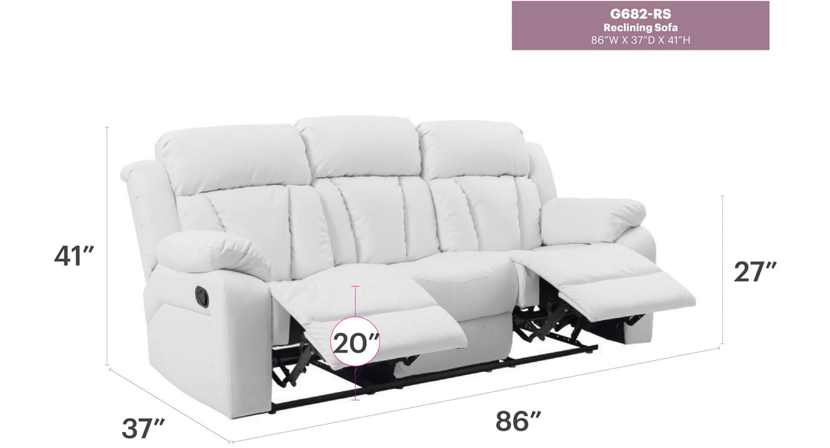 Reclining Sofa For Leisure Elegant