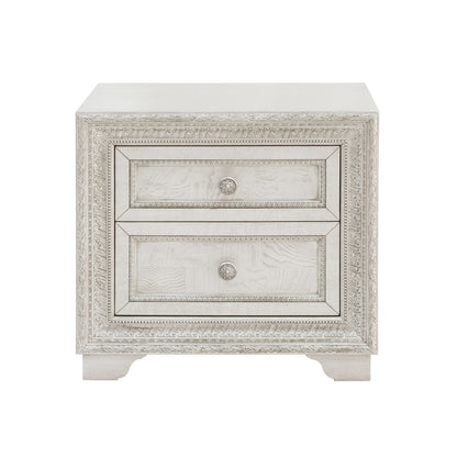 Camila - 2 Drawer Nightstand - Creamy White