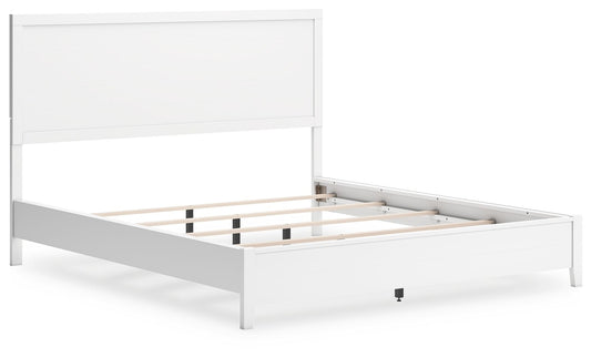 Binterglen - California King Panel Bed - White
