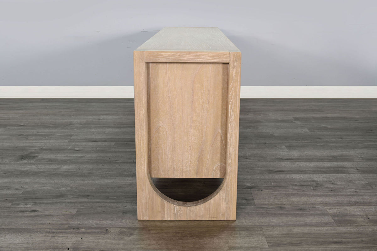 Liz - Arched Leg Oak Buffet - Bergen Oak
