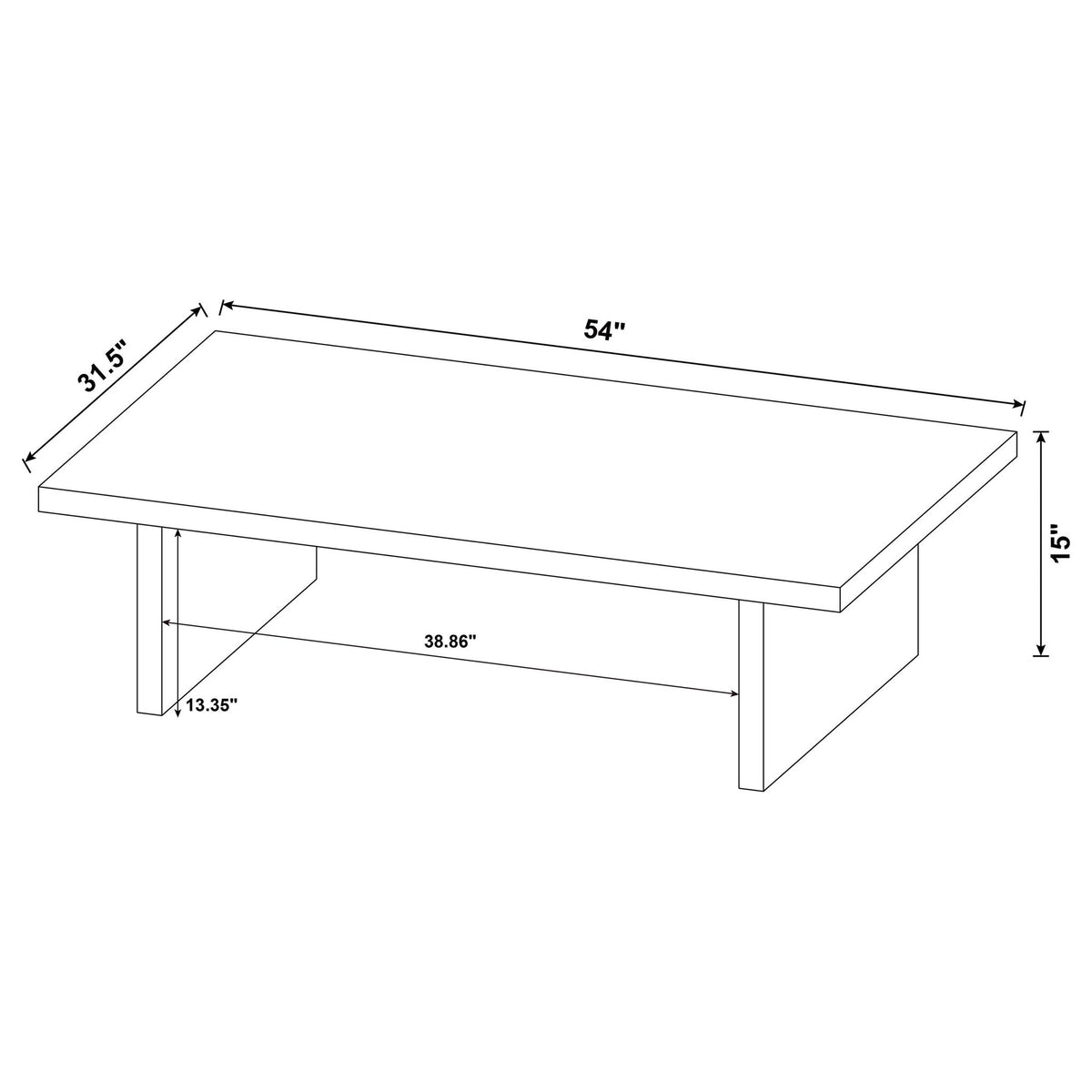Caroline - Coffee And End Table Set