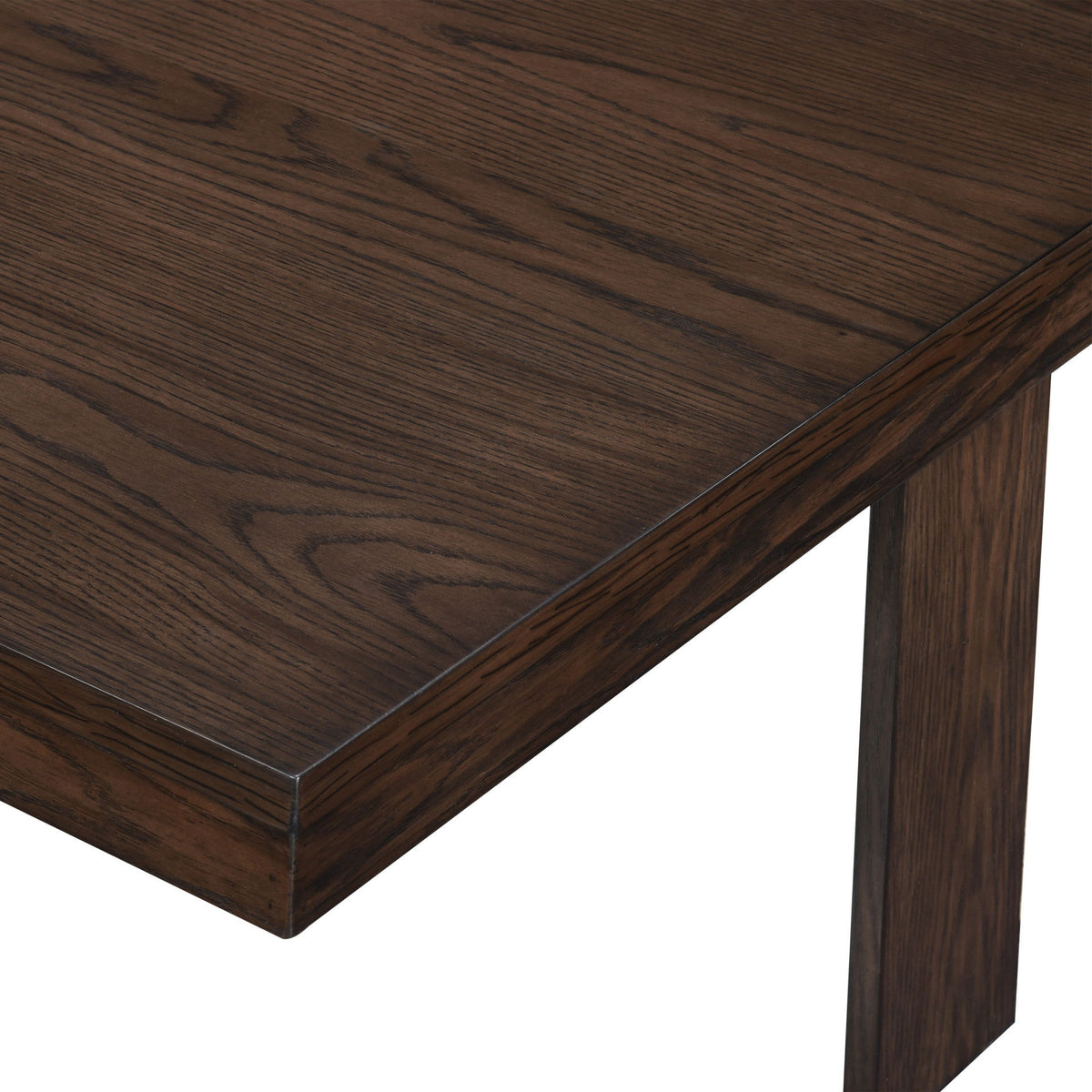 Paxton - 5 Piece Living Room Set (Storage Coffee Table With 4 Tuck-In Ottomans) - Dark Brown
