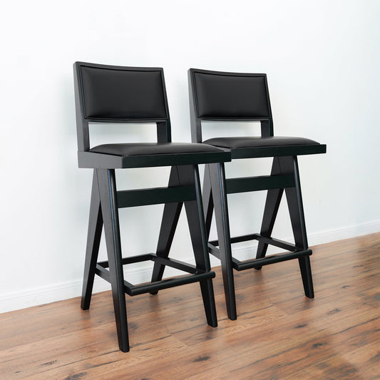 Keira - Bar Stool (Set of 2) - Black