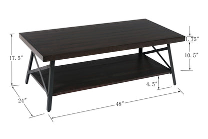 Modern Rustic Style Coffee Table
