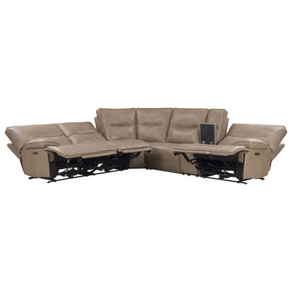Gladiator - 6 Piece Modular Power Reclining Sectional
