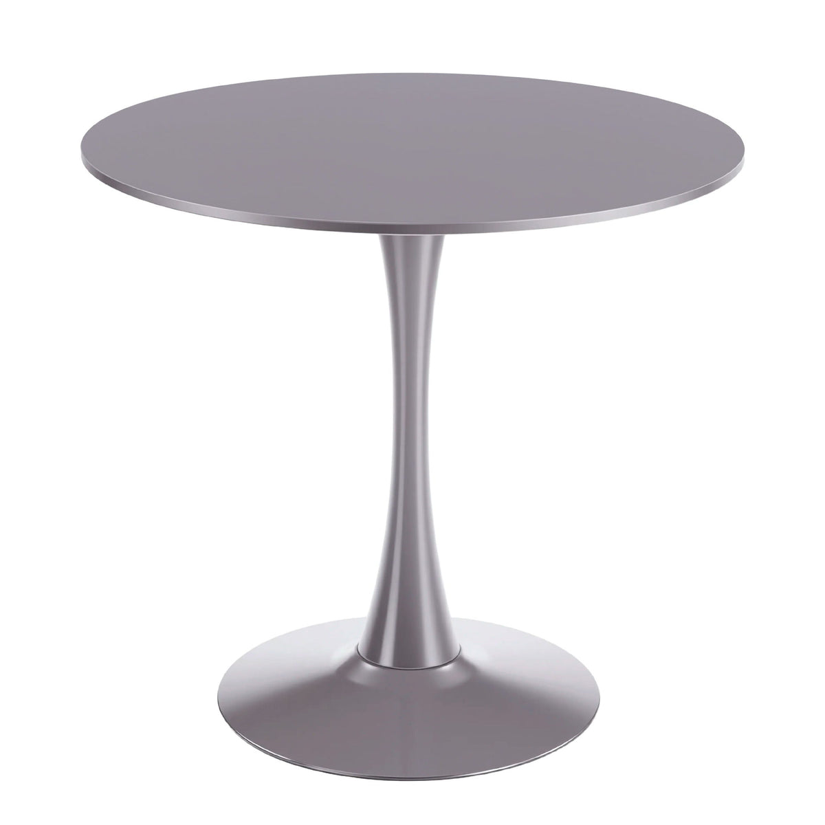 Mid-Century Tulip Table With Round Top, Pedestal Base