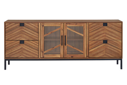 Astoria - TV Stand - Light Brown