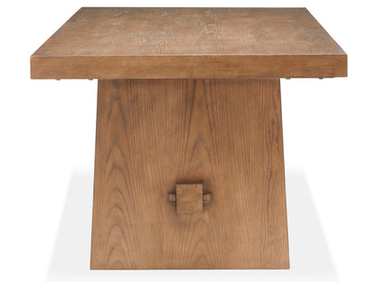 Lindon - Trestle Dining Table - Belgian Wheat