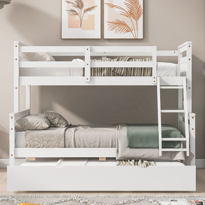 Bunk Bed & Ladder And Safety Guardrail