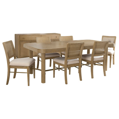 Benson - Extension Leaf Dining Table Set With Chairs