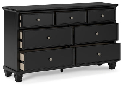 Lanolee - Dresser - Black