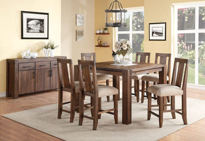 Meadow - Solid Wood Square Counter Table