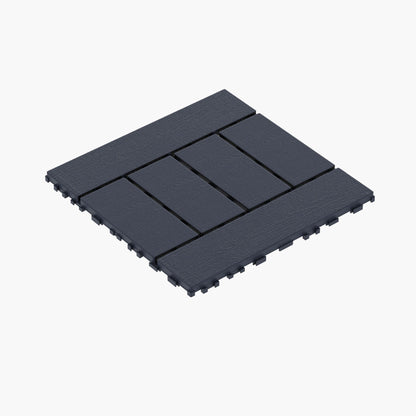 H Style Diy Module Interlocking Patio Deck Tiles
