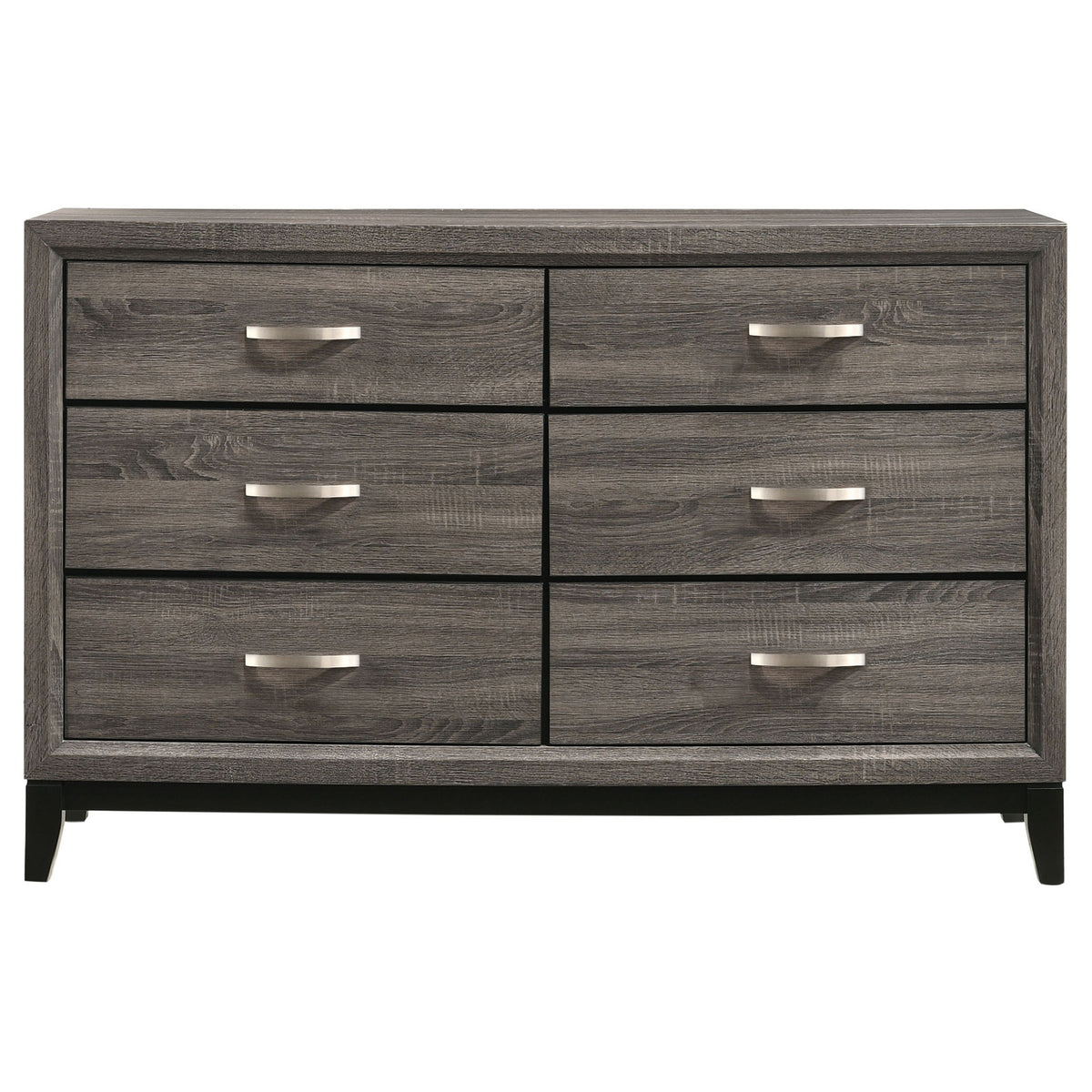 Cabrillo - 6 Drawer Dresser - Gray