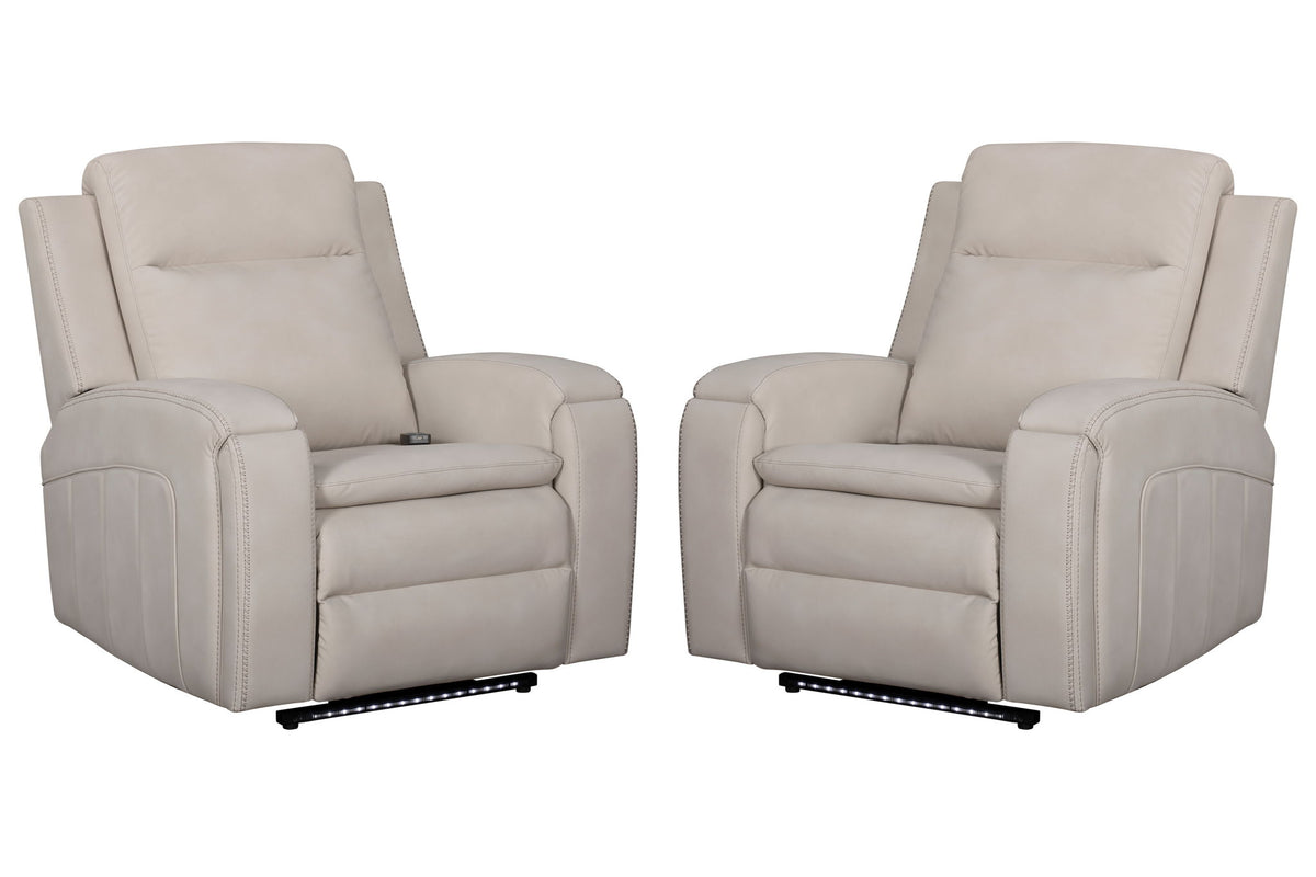 Armstrong - Power Recliner With Heat, Massage And Auto-Glide