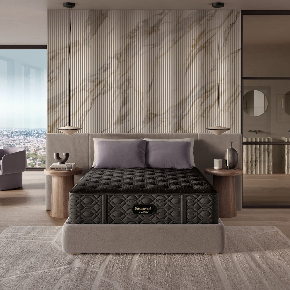Beautyrest Black - 15.25" Series Three Medium Mattress