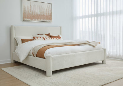 Virgil Burke - Upholstered Platform Bed