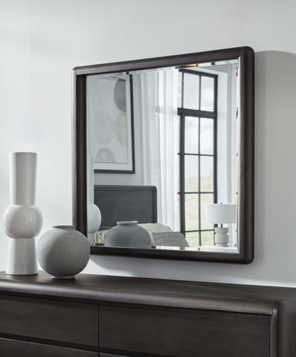 Xolani - Beveled Glass Wall Or Dresser Mirror - Jaguar