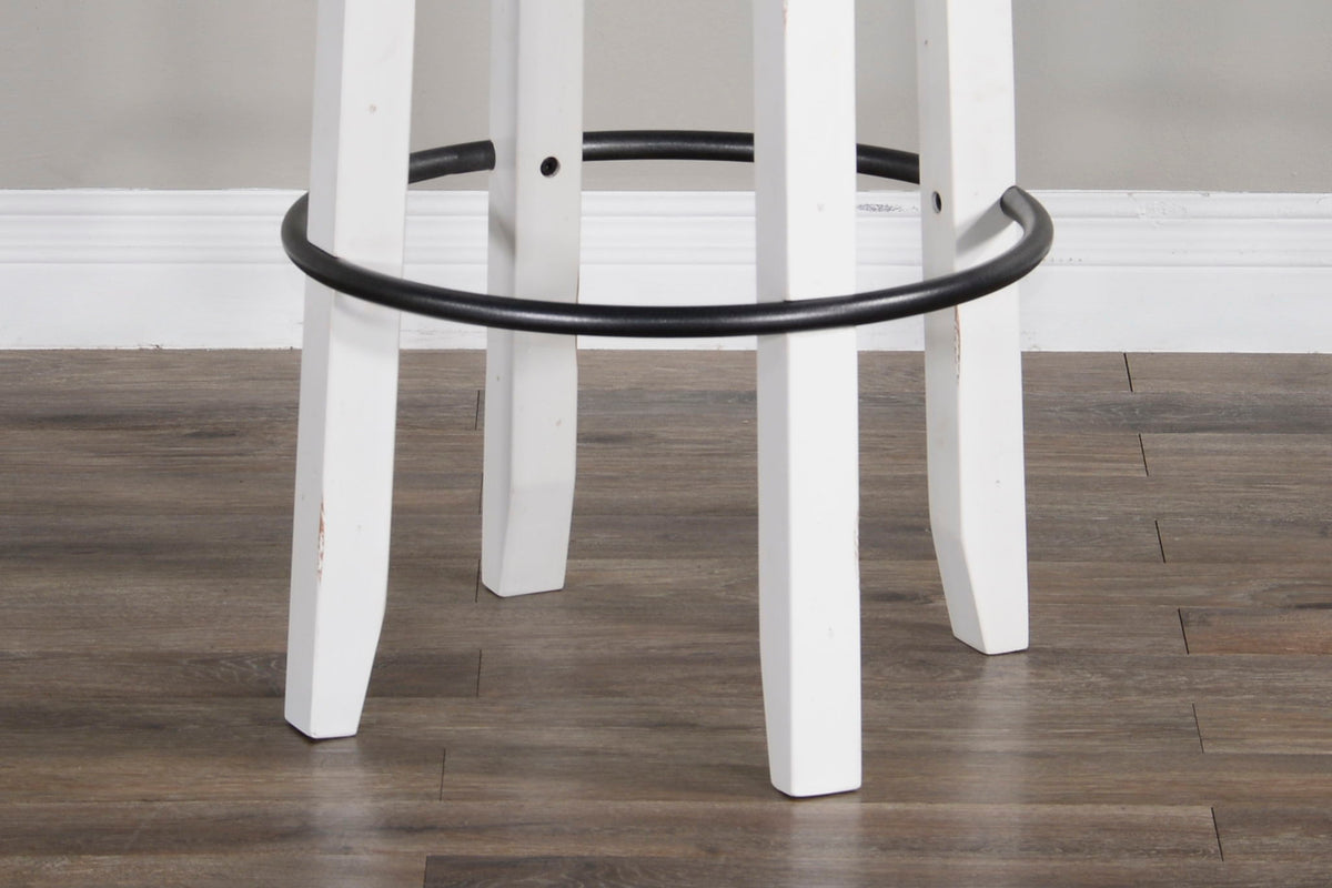 Carriage House - Swivel Stool With Cushion Seat