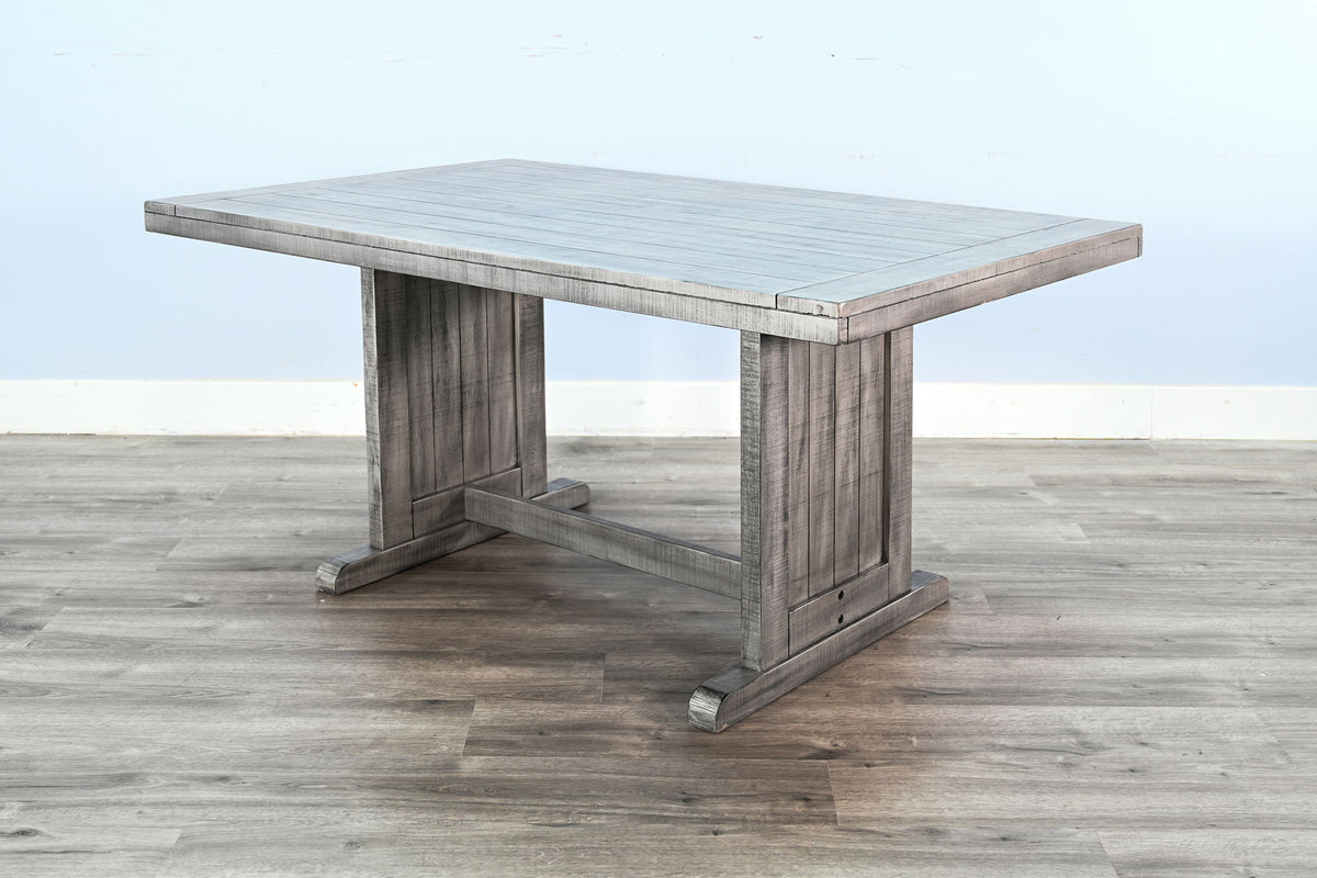 Alpine - Rectangular Wood Dining Table - Gray