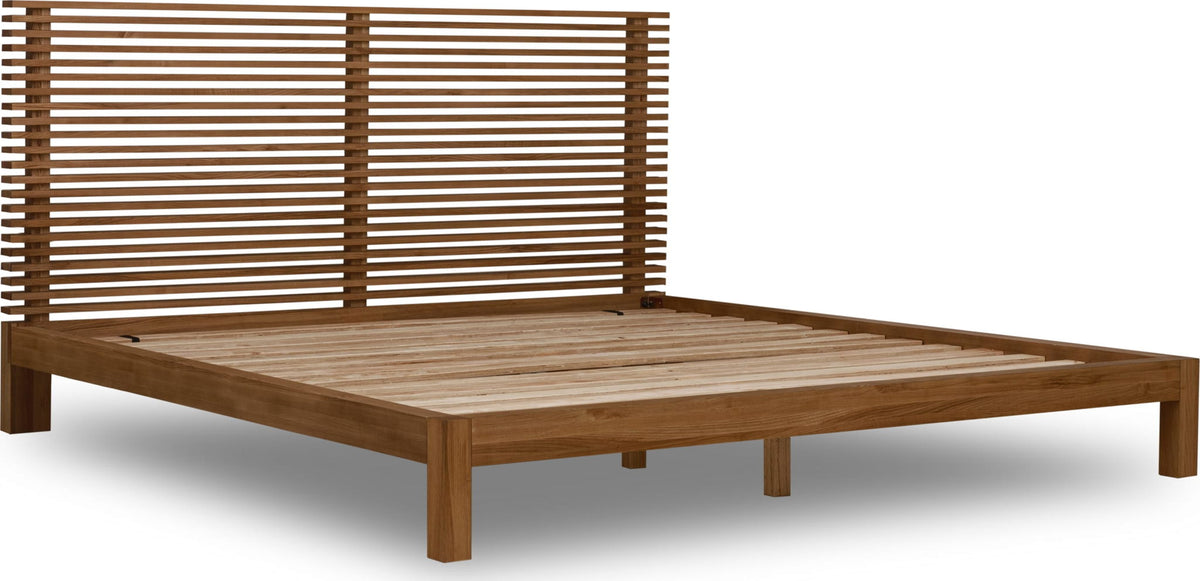 Tanner - Solid Ash Platform Bed