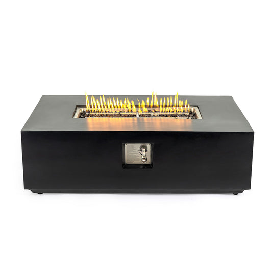 Propane / Natural Gas Fire Pit Table, 50,000 BTU - Charcoal