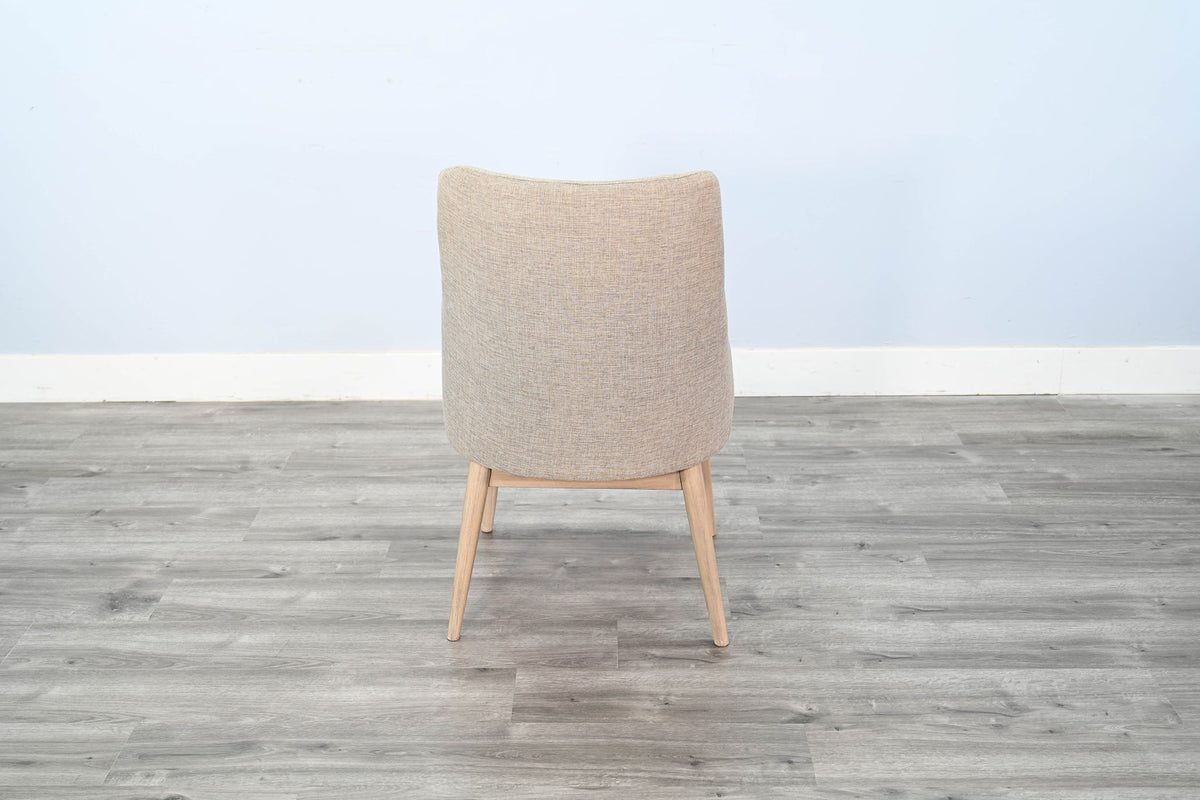 Olivia - Highback Cushioned Dining Chair (Set of 2) - Wheat