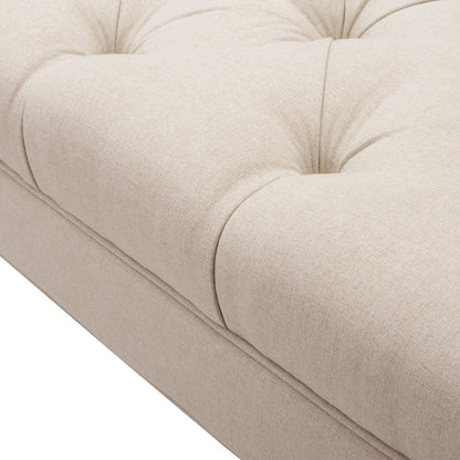 Alma - Tufted Flared Arm Entryway Bench
