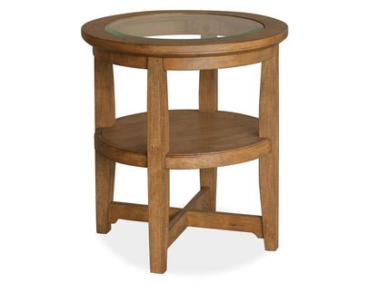 Durant - Shelf End Table - Honey Brown