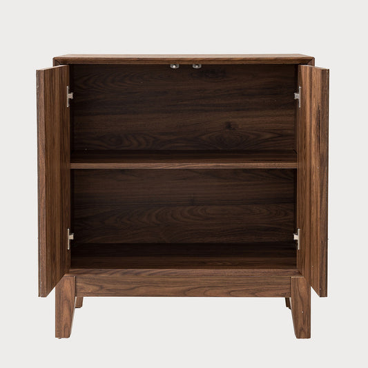 Double Door Cabinet - Walnut
