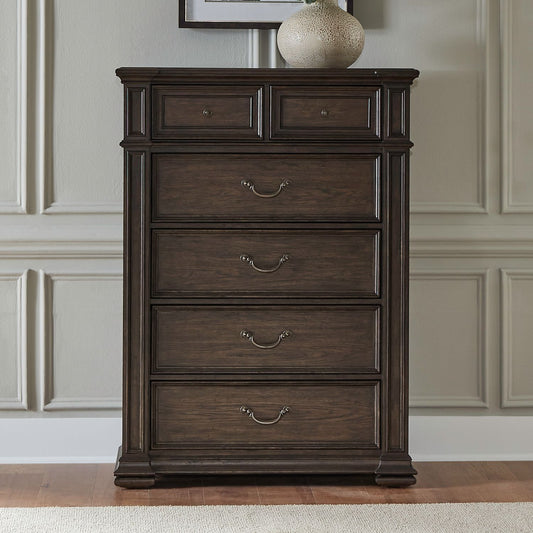 Provence Park - 6 Drawer Chest - Chateau Brown