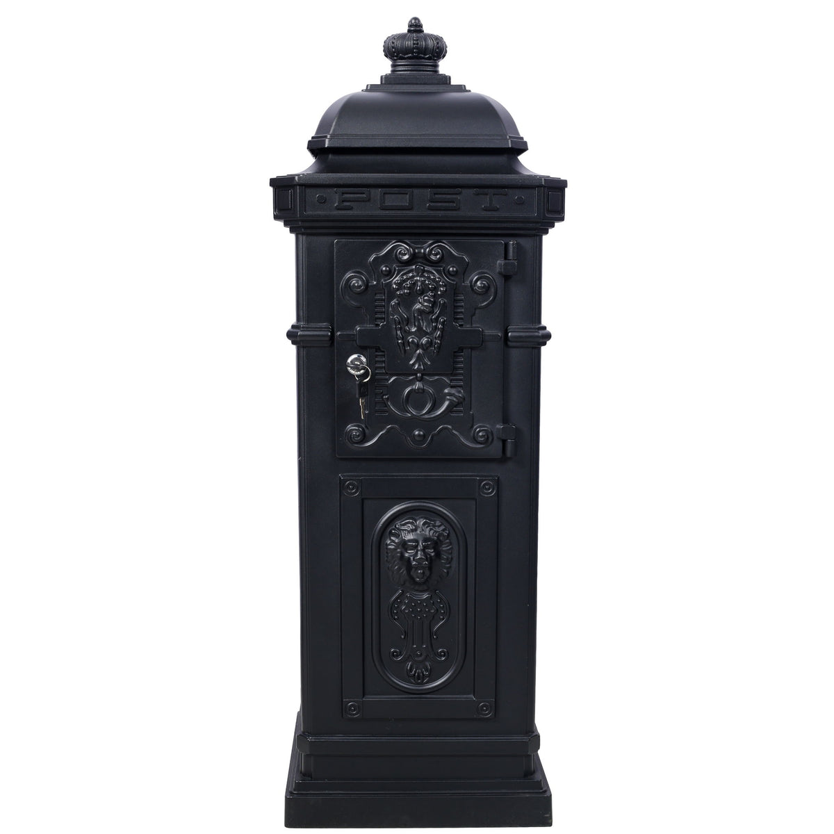Mailboxs Residential Large-Capacity Letter Box, Rainproof Postbox Statue