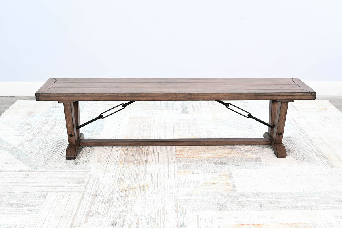 Doe Valley - Yellowstone Bench With Turnbuckles - Buckskin