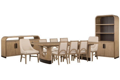 Tristan - Extendable Trestle Dining Table Set
